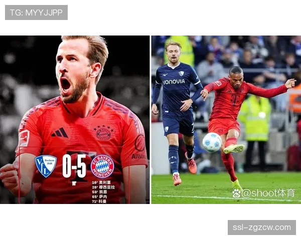 拜仁慕尼黑5-1大胜波鸿，穆夏拉两传一射当选全场最佳